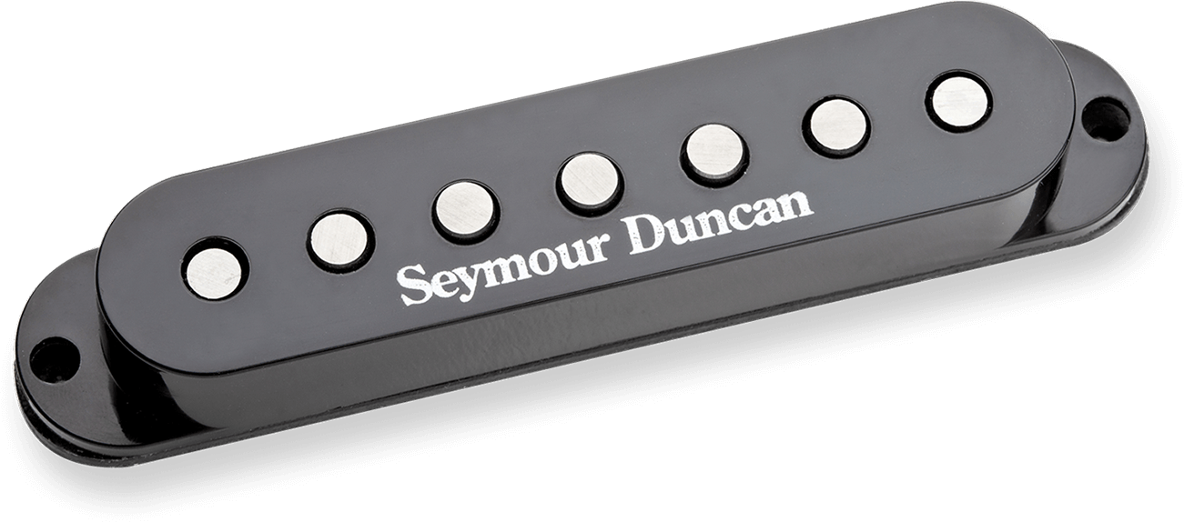 Seymour Duncan Ssl-5 7s Custom Staggered Strat - 7-string - Black - Electric guitar pickup - Main picture