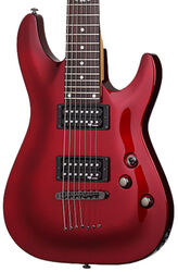 7 string electric guitar Sgr by schecter C-7 - Metallic red gloss