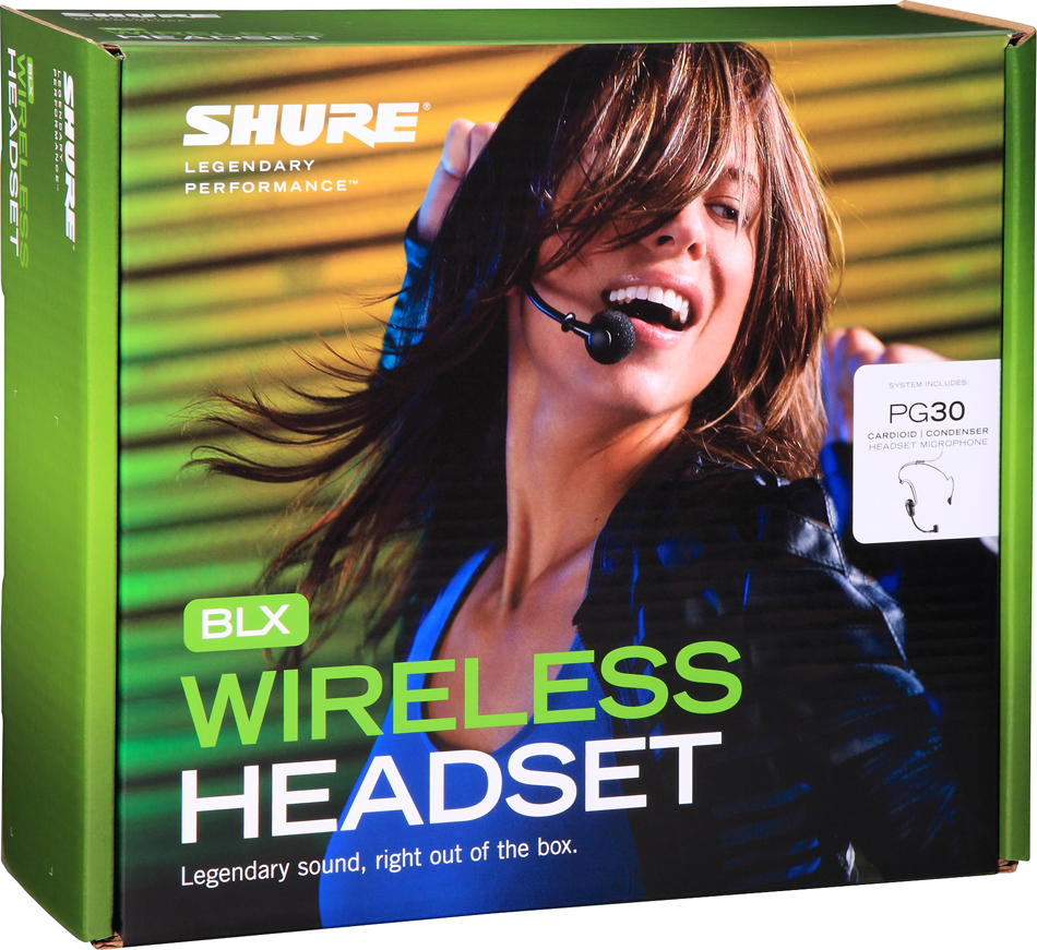 Shure Blx14e-pga31-m17 Wireless Headset - Wireless headworn microphone - Variation 1