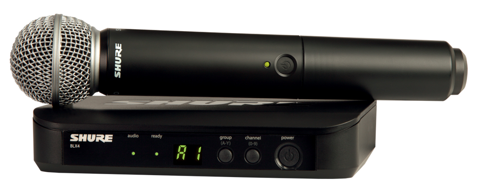 Shure Blx24e Emetteur Main Sm58 Bande M17 - Wireless handheld microphone - Variation 1