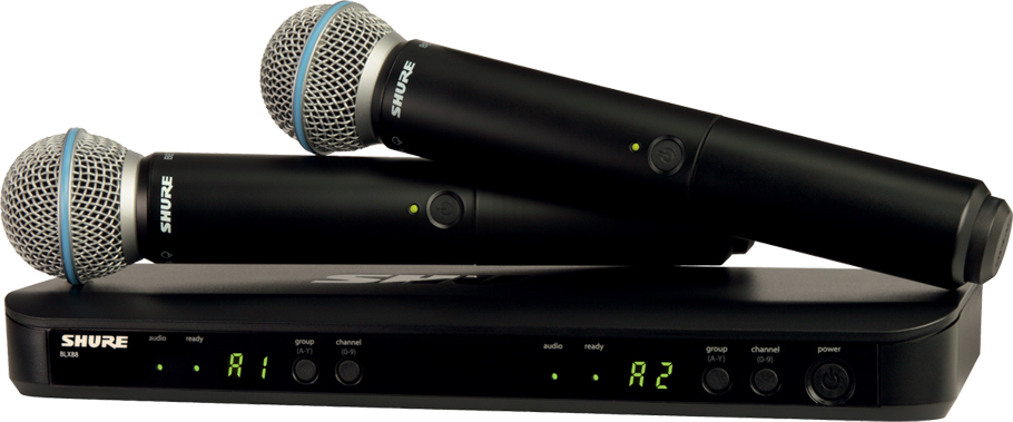 Shure Blx288e Emetteur Main Beta58 Bande M17 - Wireless handheld microphone - Main picture