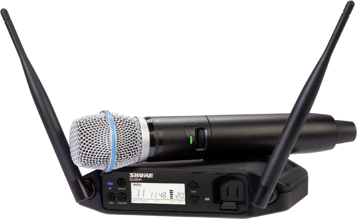 Shure Glxd24+/b87a/z4 - Wireless handheld microphone - Main picture
