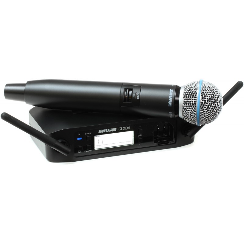 Shure Glxd24e Emetteur Main Sm58 Bande Z2 - Wireless handheld microphone - Variation 1