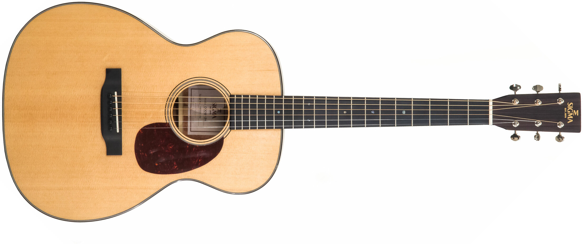 Sigma 000m-18+ Standard Epicea Acajou Mic - Natural - Acoustic guitar & electro - Main picture