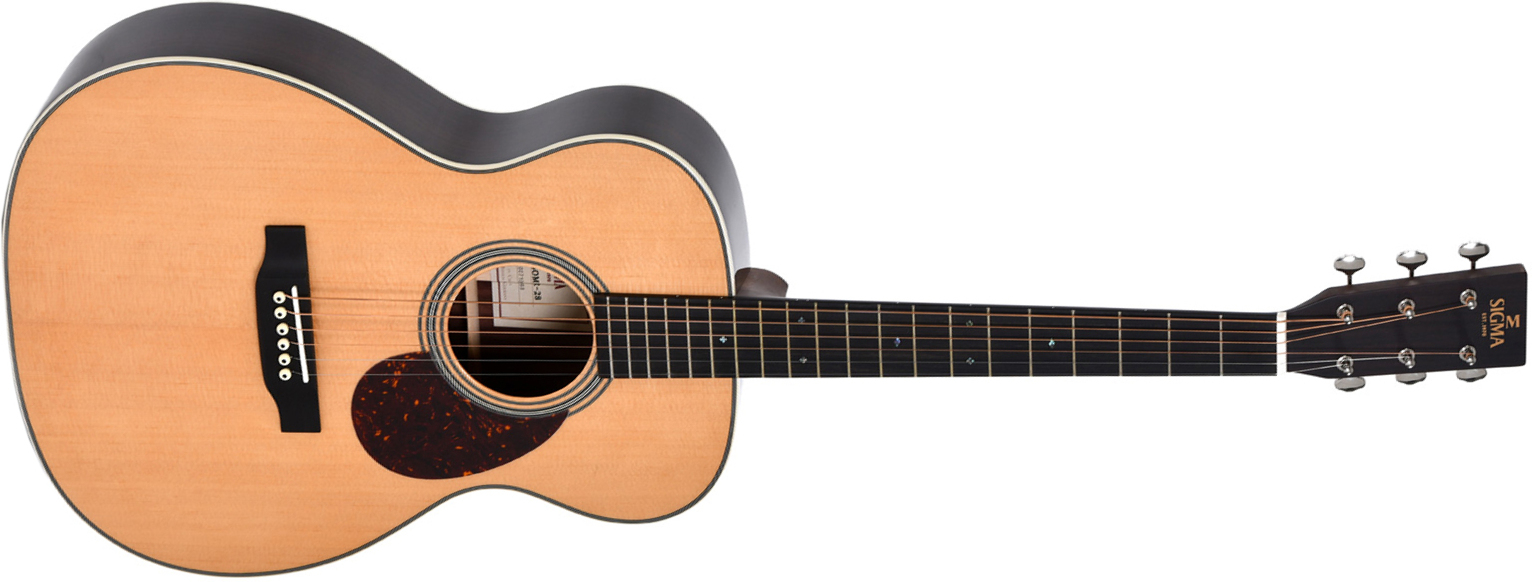 Sigma Somr-28 Standard Orchestra Model Epicea Palissandre Eb - Natural - Acoustic guitar & electro - Main picture