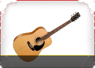 Simon & Patrick Woodland Cedar Dreadnought Cedre Merisier Rw - Natural Semi Gloss - Acoustic guitar & electro - Variation 4