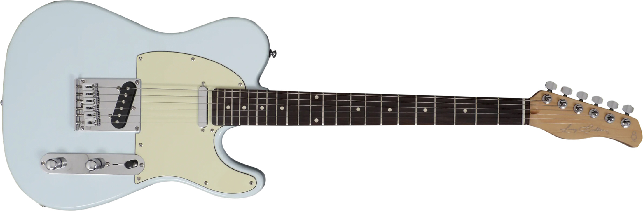 Sire Larry Carlton T3 Signature 2s Ht Rw - Sonic Blue - Tel shape electric guitar - Main picture