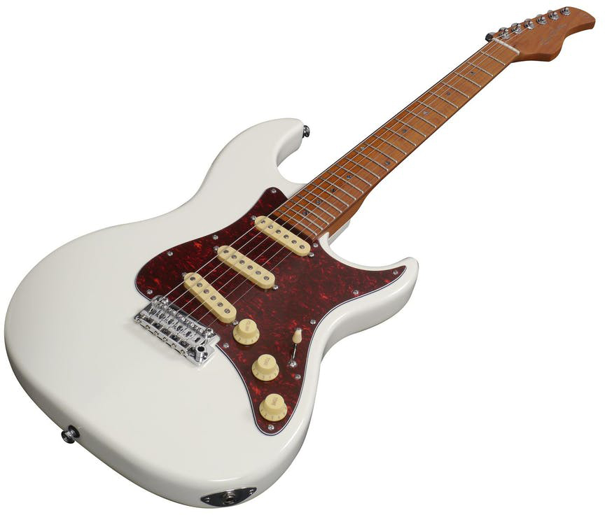 Sire Larry Carlton S7 Vintage Signature 3s Trem Mn - Antique White - Str shape electric guitar - Variation 2