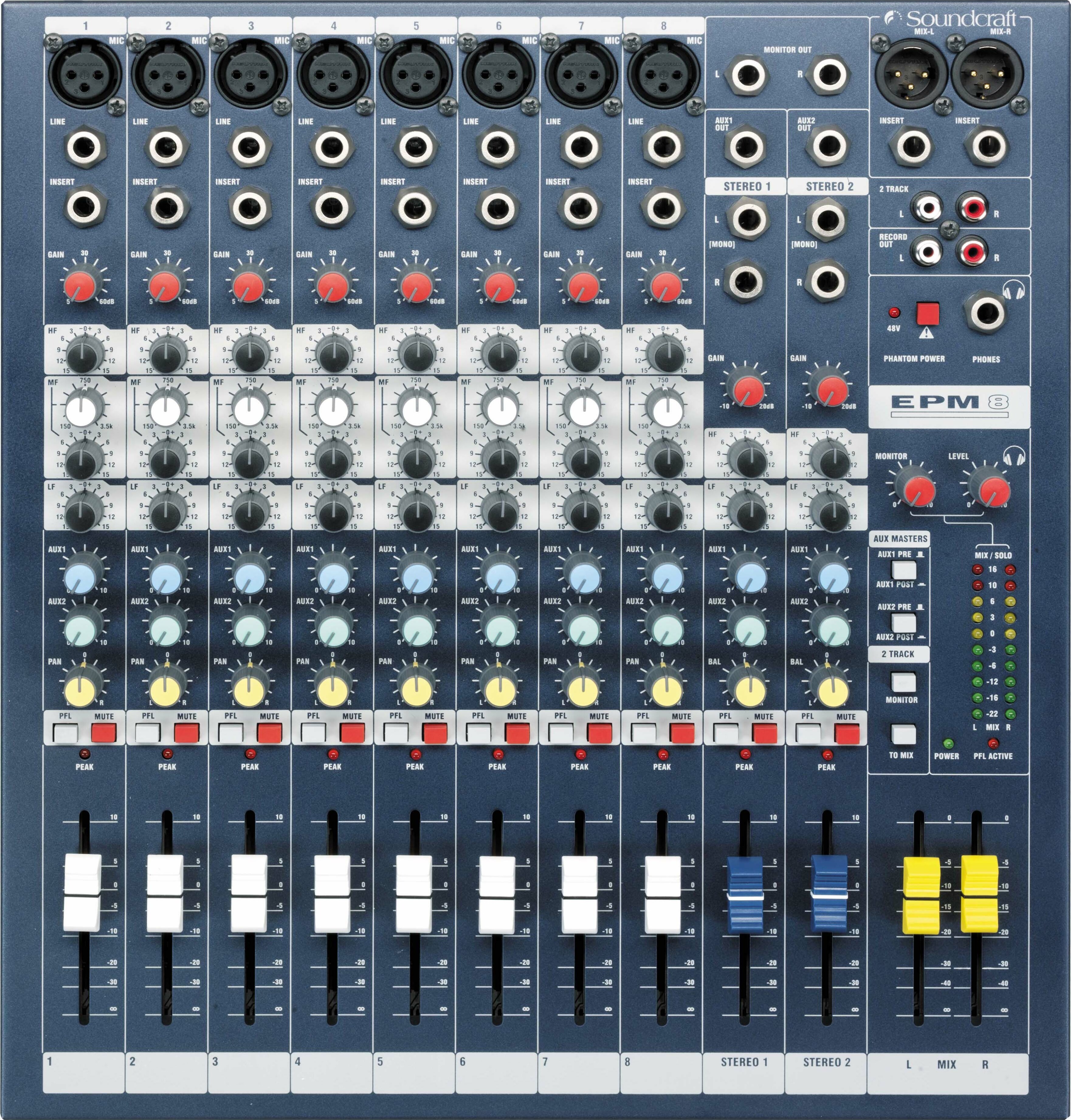 Soundcraft Epm8 - Analog mixing desk - Main picture