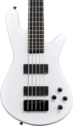 Solid body electric bass Spector                        NS Ethos HP 5 - Metallic white