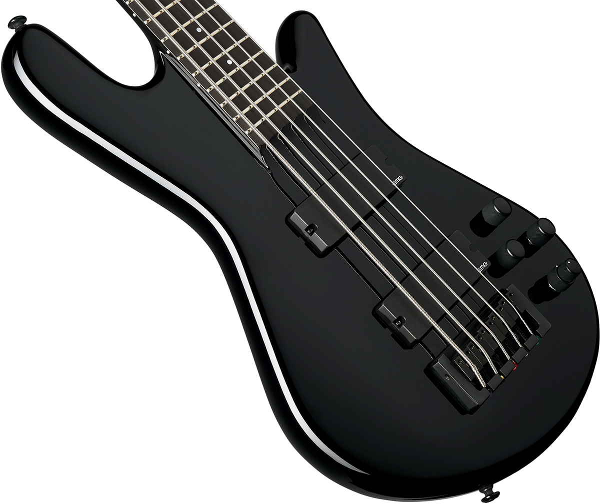 Spector Ns Ethos Hp 5 Eb - Solid Black Gloss - Solid body electric bass - Variation 2