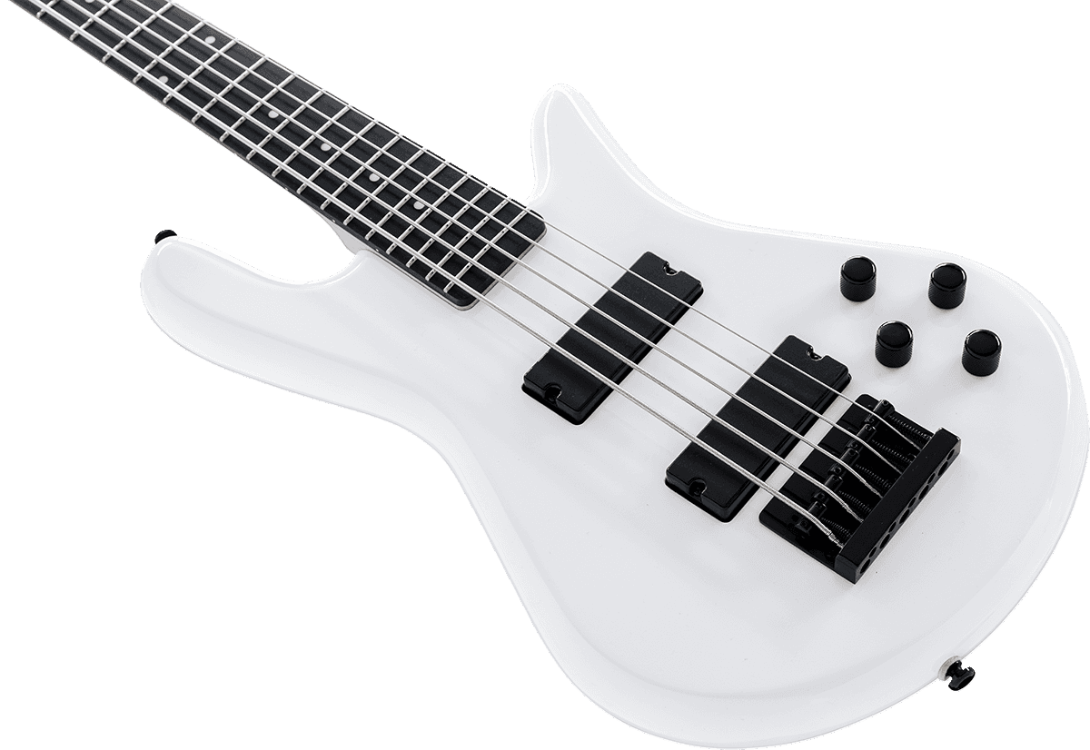Spector Performer Serie 5 Hh Eb - White - Solid body electric bass - Variation 2
