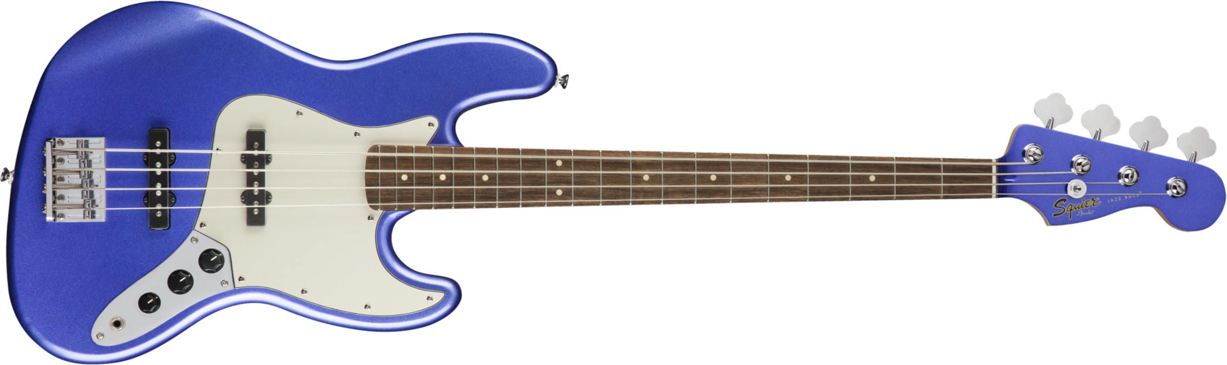 Squier Contemporary Jazz Bass Lau - Ocean Blue Metallic - Solid body electric bass - Main picture