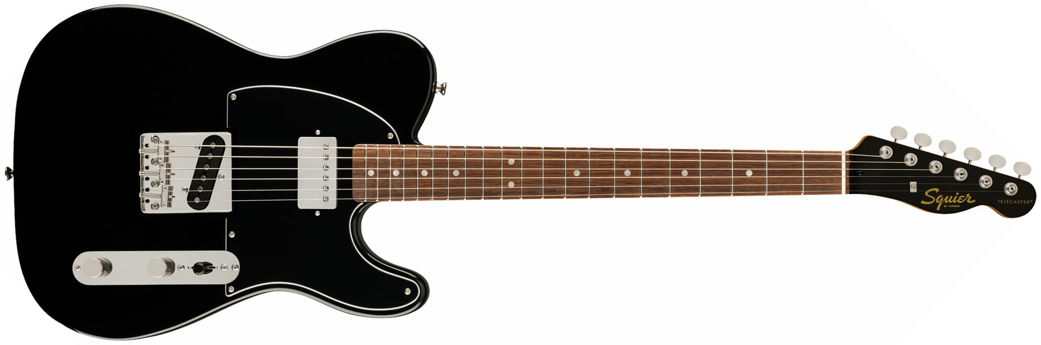 Squier Tele 60s Classic Vibe Ltd Sh Ht Lau - Black - Retro rock electric guitar - Main picture