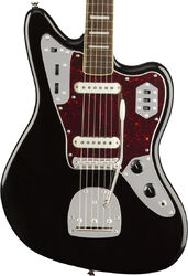 Retro rock electric guitar Squier Classic Vibe '70s Jaguar (LAU) - Black
