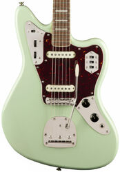 Retro rock electric guitar Squier Classic Vibe '70s Jaguar (LAU) - Surf green