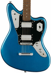 Retro rock electric guitar Squier FSR Contemporary Jaguar HH ST Ltd - Lake placid blue
