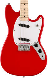 Retro rock electric guitar Squier Sonic Mustang - Torino red