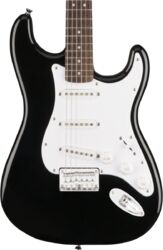 Str shape electric guitar Squier Bullet Stratocaster HT SSS (LAU) - Black