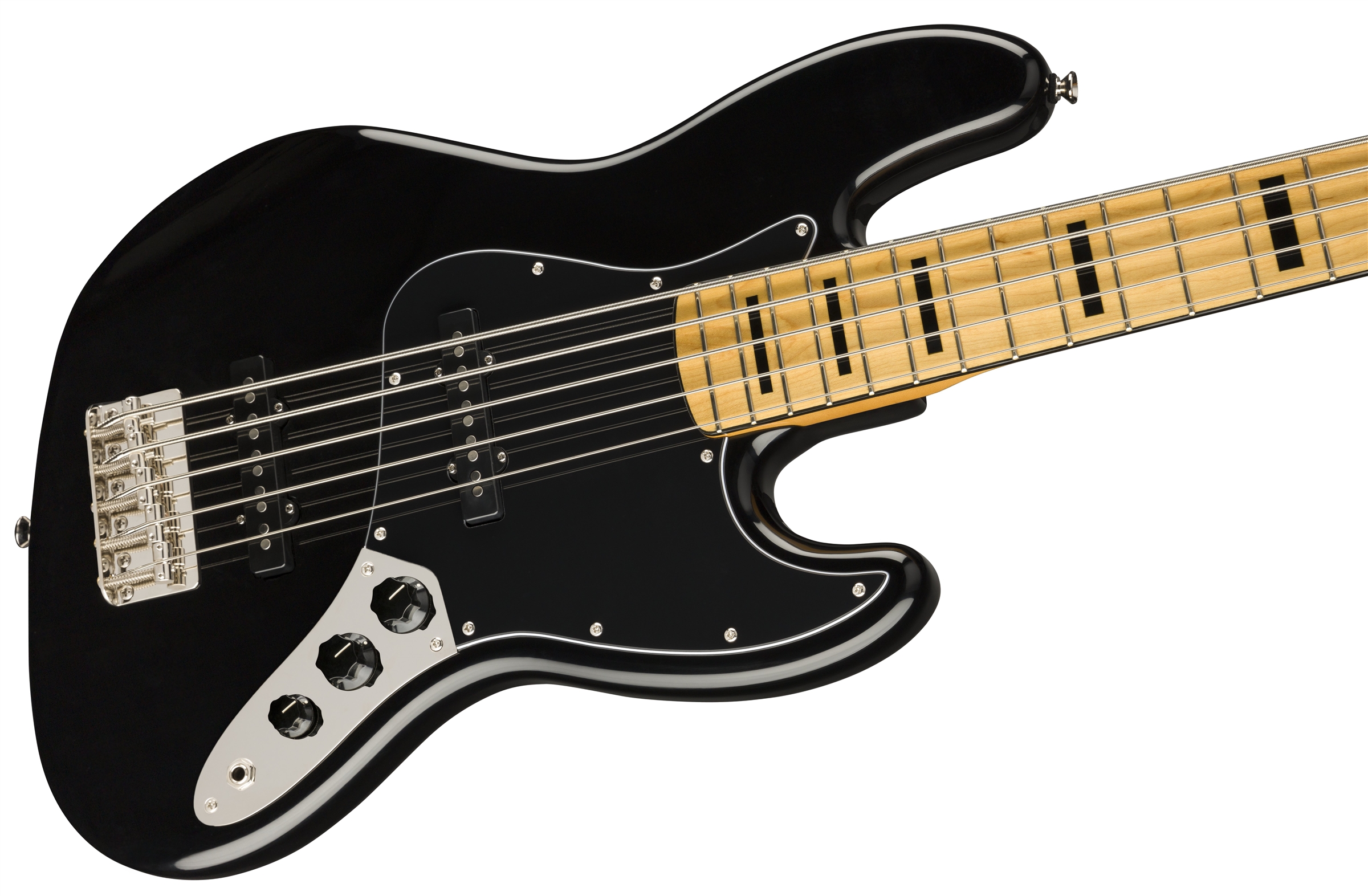 Squier Jazz Bass Classic Vibe 70s V 2019 Mn - Black - Solid body electric bass - Variation 2