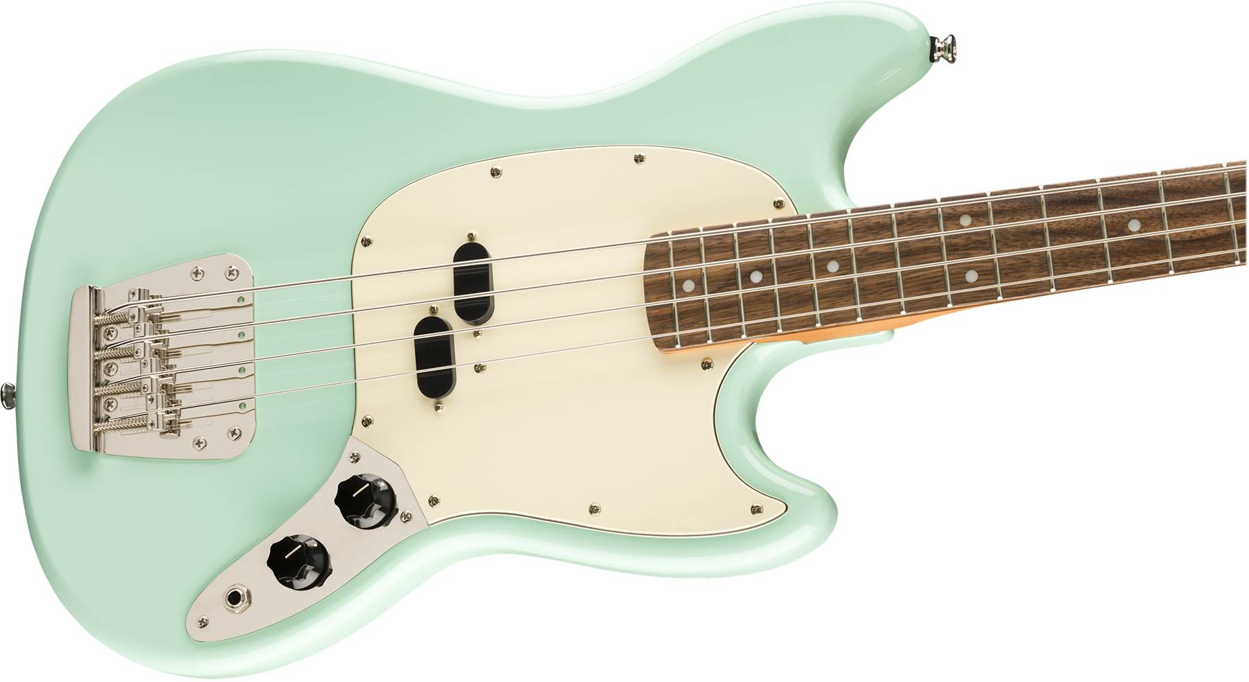 Squier Mustang Bass '60s Classic Vibe Lau 2019 - Seafoam Green - Solid body electric bass - Variation 2