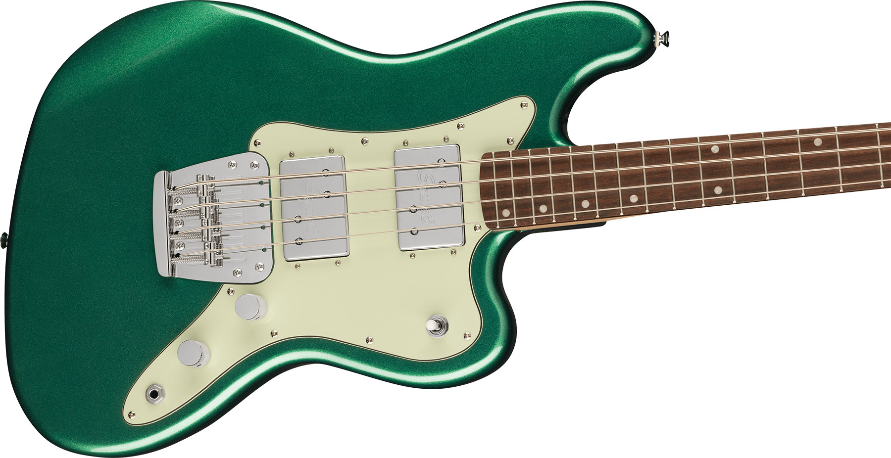 Squier Rascal Bass Hh Paranormal 2h Lau - Sherwood Green - Solid body electric bass - Variation 2