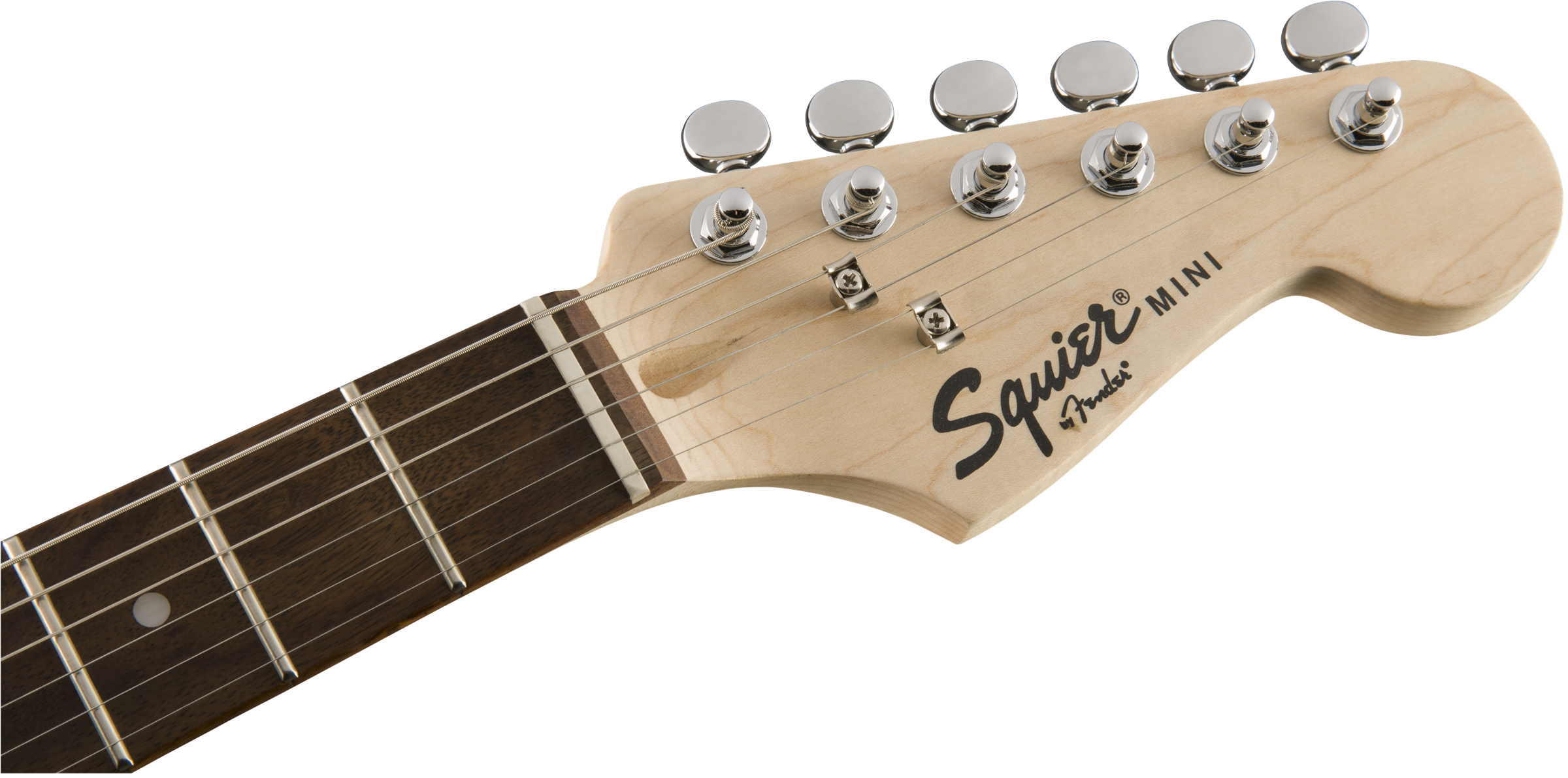 Squier Squier Mini Strat V2 Ht Sss Lau - Pink - Electric guitar for kids - Variation 4