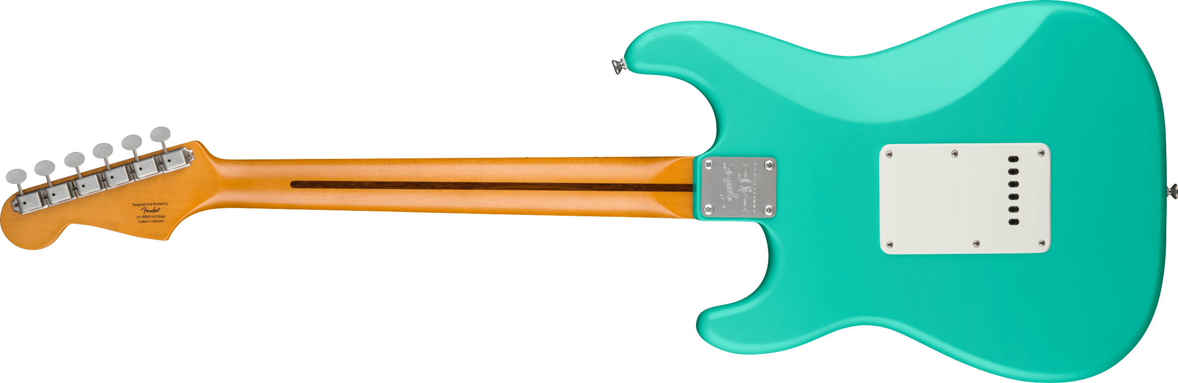 Squier Strat 40th Anniversary Vintage Edition Mn - Satin Seafoam Green - Str shape electric guitar - Variation 1