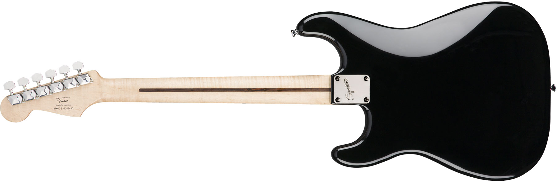 Squier Bullet Stratocaster Ht Sss Rw - Black - Str shape electric guitar - Variation 1