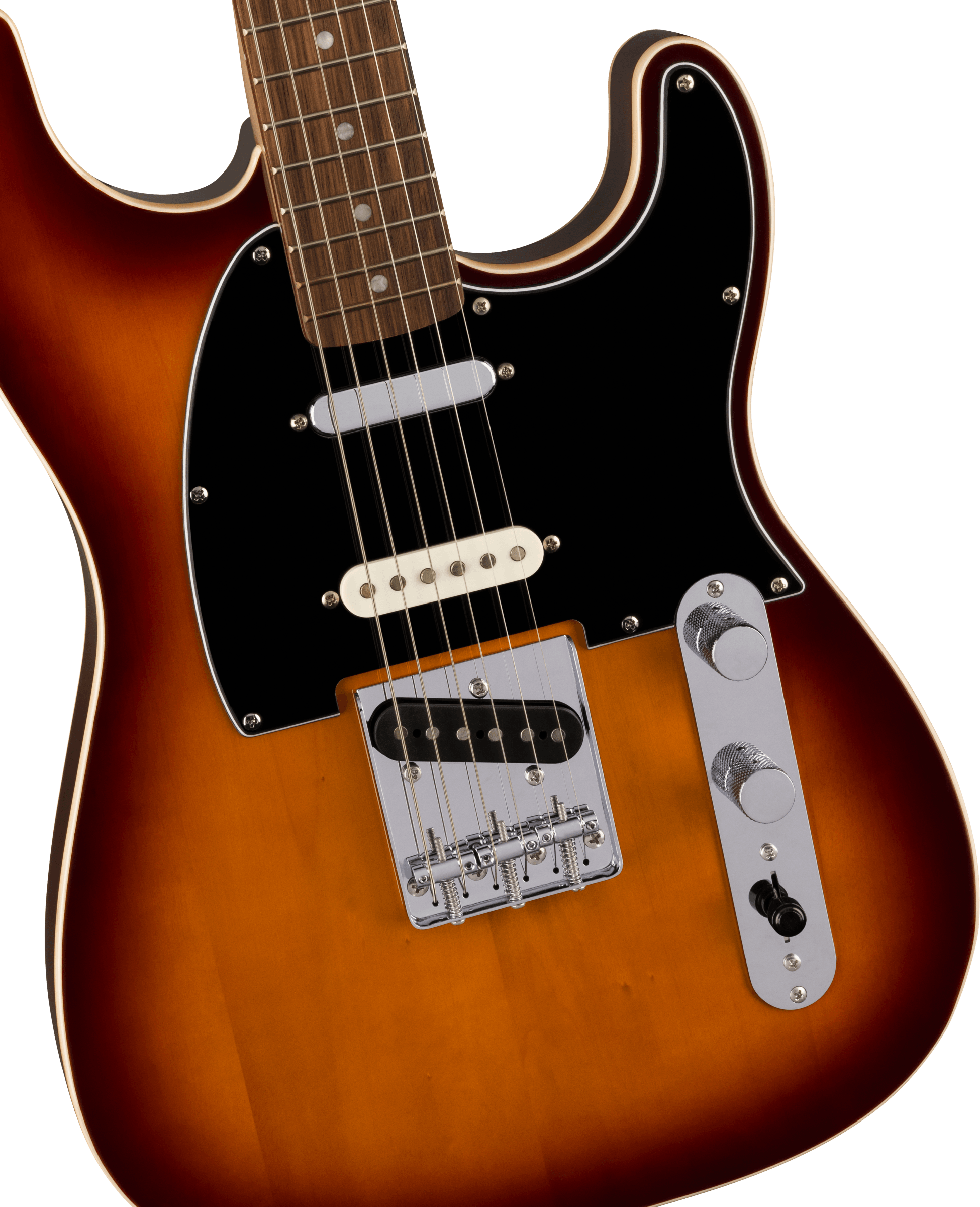 Squier Strat Custom Nashville Paranormal Series 3s Ht Lau - 2-color Sunburst - Str shape electric guitar - Variation 3