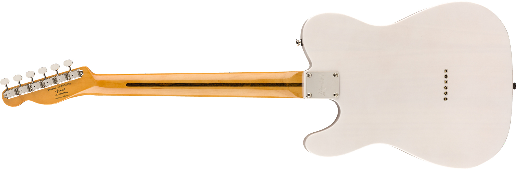 Squier Tele '50s Classic Vibe 2019 Mn 2019 - White Blonde - Tel shape electric guitar - Variation 1