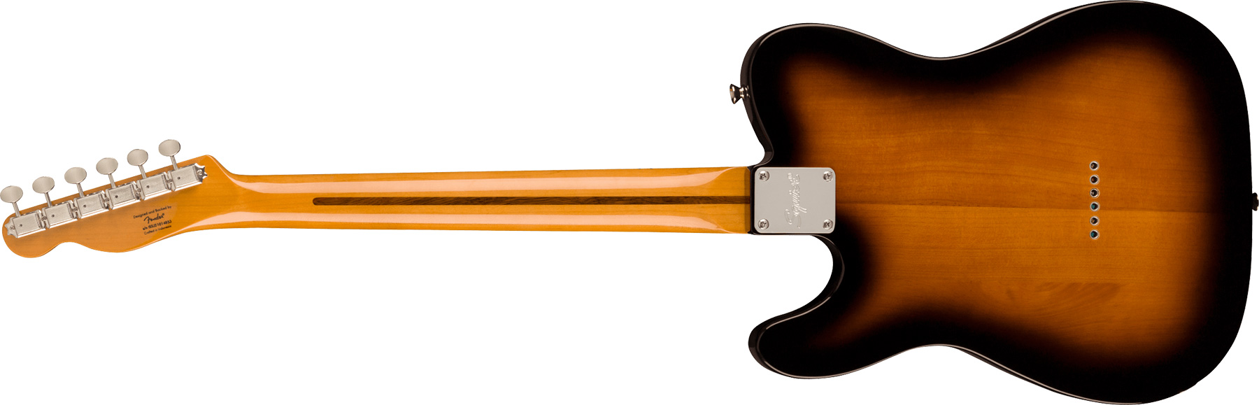 Squier Tele '50s Parchment Pickguard Classic Vibe Fsr 2s Ht Mn - 2-color Sunburst - Tel shape electric guitar - Variation 1