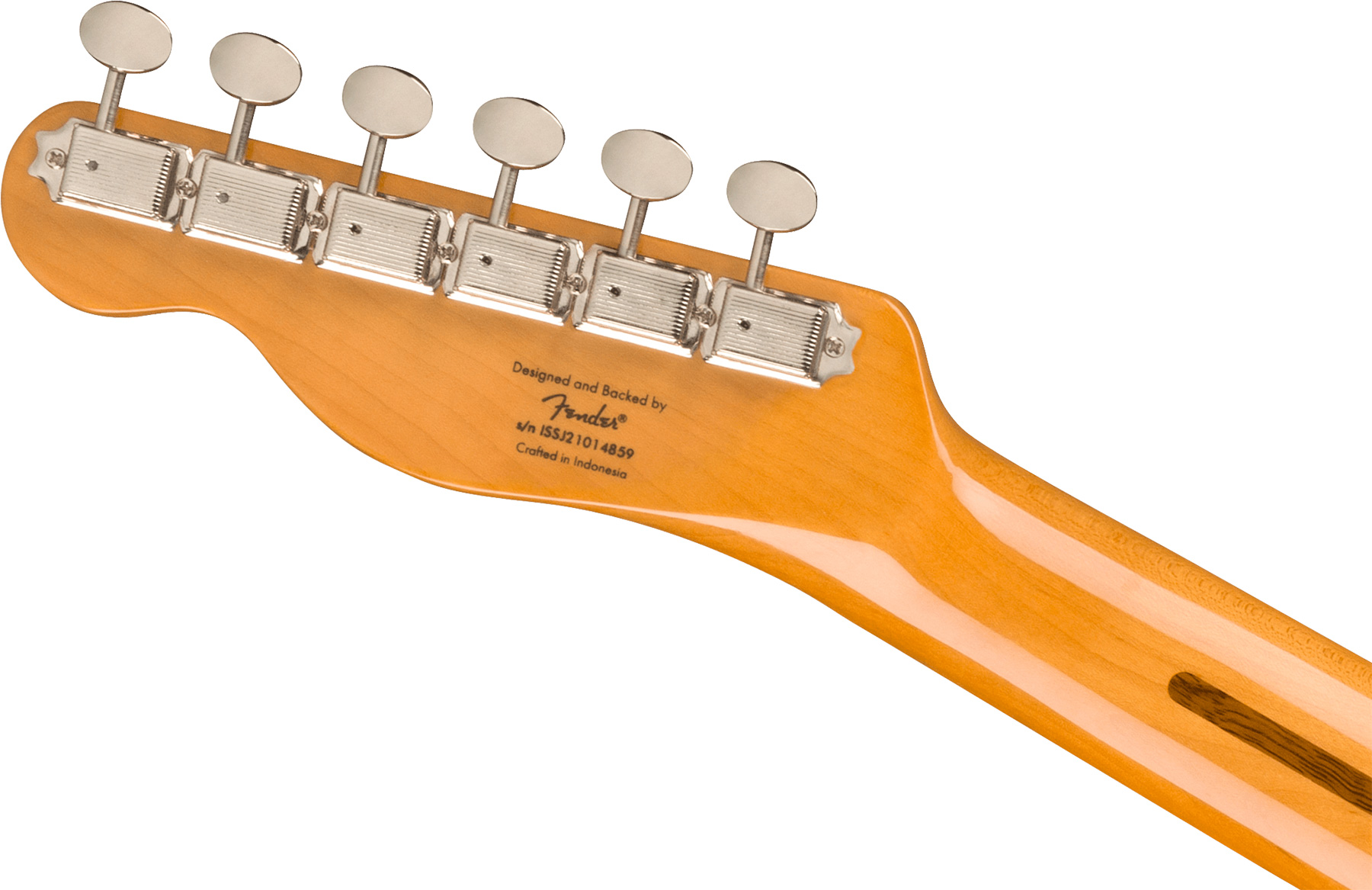 Squier Tele '60s Thinline Parchment Pickguard Classic Vibe Fsr 2s Ht Mn - Sherwood Green - Tel shape electric guitar - Variation 2