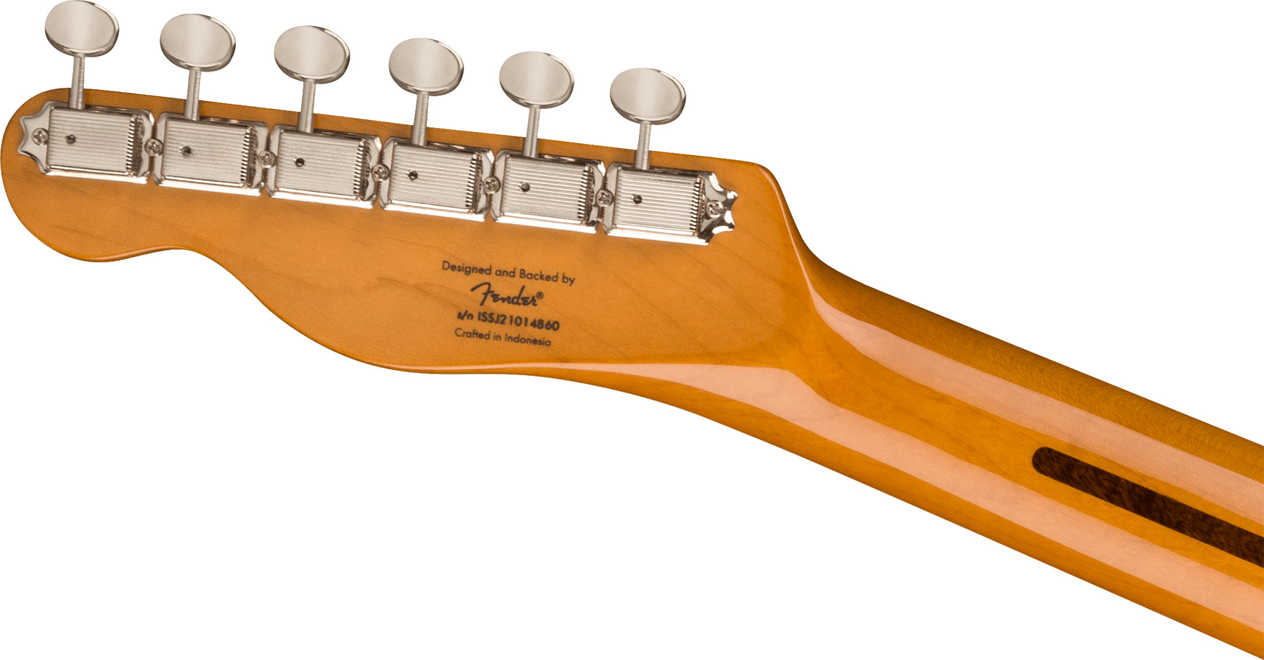 Squier Tele '60s Thinline Parchment Pickguard Classic Vibe Fsr 2s Ht Mn - Aztec Gold - Tel shape electric guitar - Variation 3