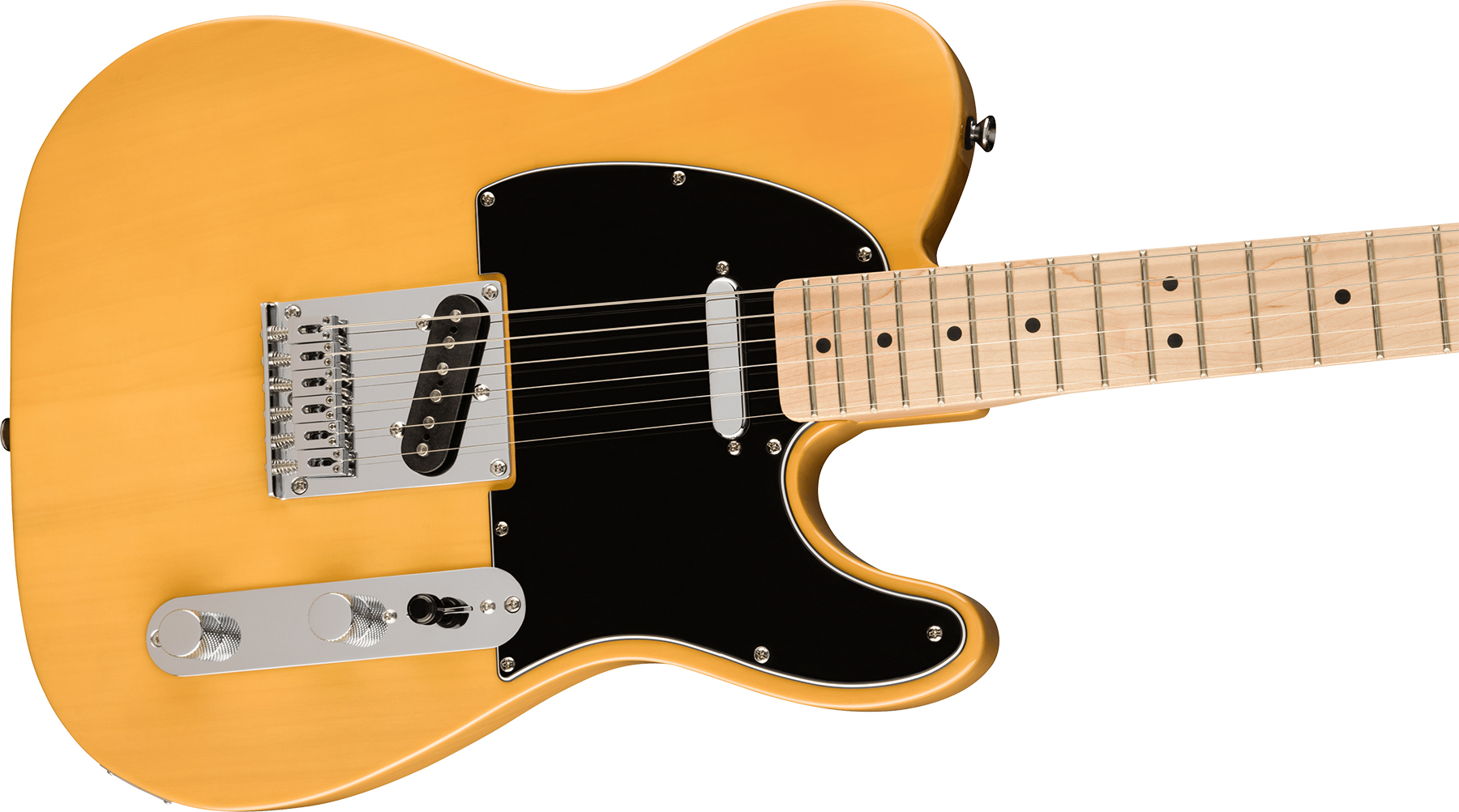 Squier Tele Affinity 2021 2s Mn - Butterscotch Blonde - Tel shape electric guitar - Variation 2