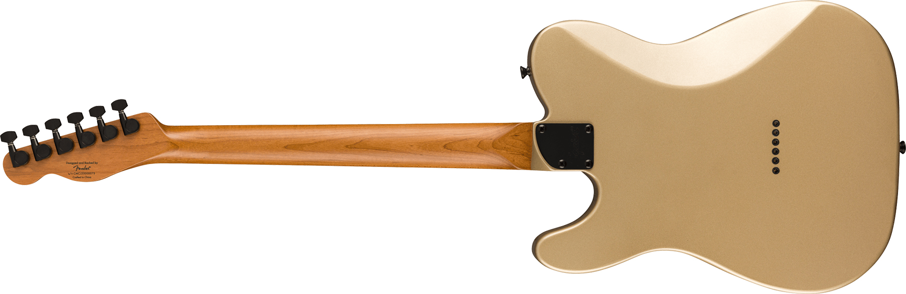Squier Tele Contemporary Rh Hh Ht Mn - Shoreline Gold - Tel shape electric guitar - Variation 1