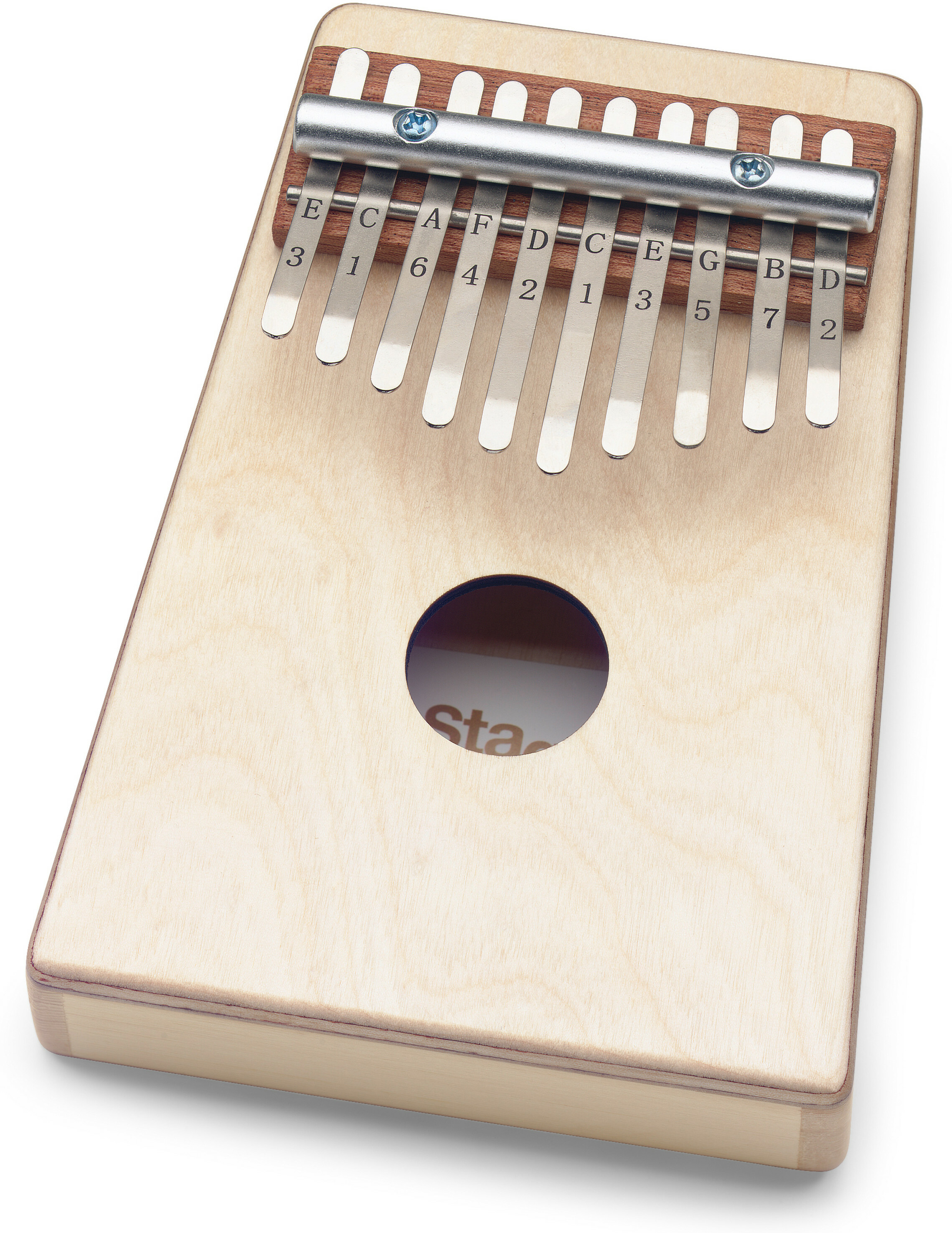 Stagg Kalimba Enfant 10 Notes Naturel - Hit percussion - Main picture