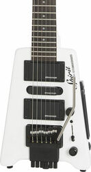 Travel & mini electric guitar Steinberger GT-PRO Deluxe Outfit +Bag - White