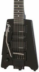 Left-handed electric guitar Steinberger GT-PRO Deluxe Outfit Left Hand +Bag - Black