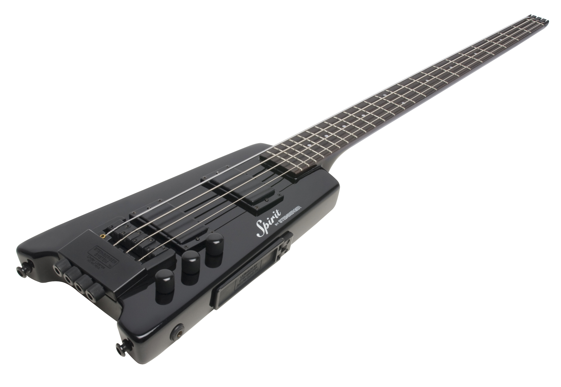 Steinberger Xt-2 Standard Bass Hh Rw +housse - Black - Travel electric bass - Variation 3