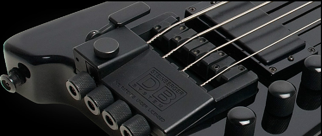 Steinberger Xt-2db Spirit Db Tuner - Black - Travel electric bass - Variation 3