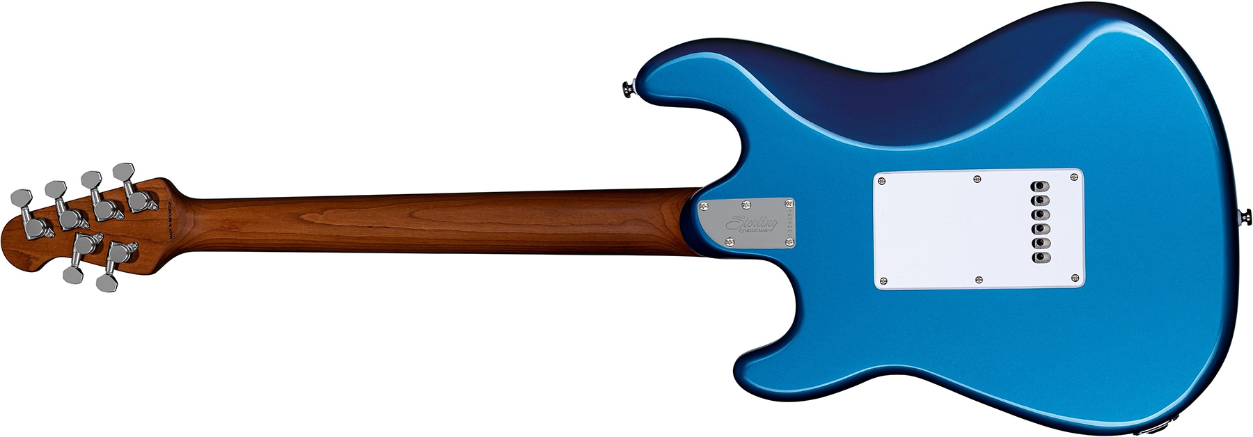 Sterling By Musicman Cutlass Ct50sss 3s Trem Rw - Toluca Lake Blue - Str shape electric guitar - Variation 1