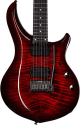 Metal electric guitar Sterling by musicman John Petrucci Majesty MAJ200XFM - Royal red