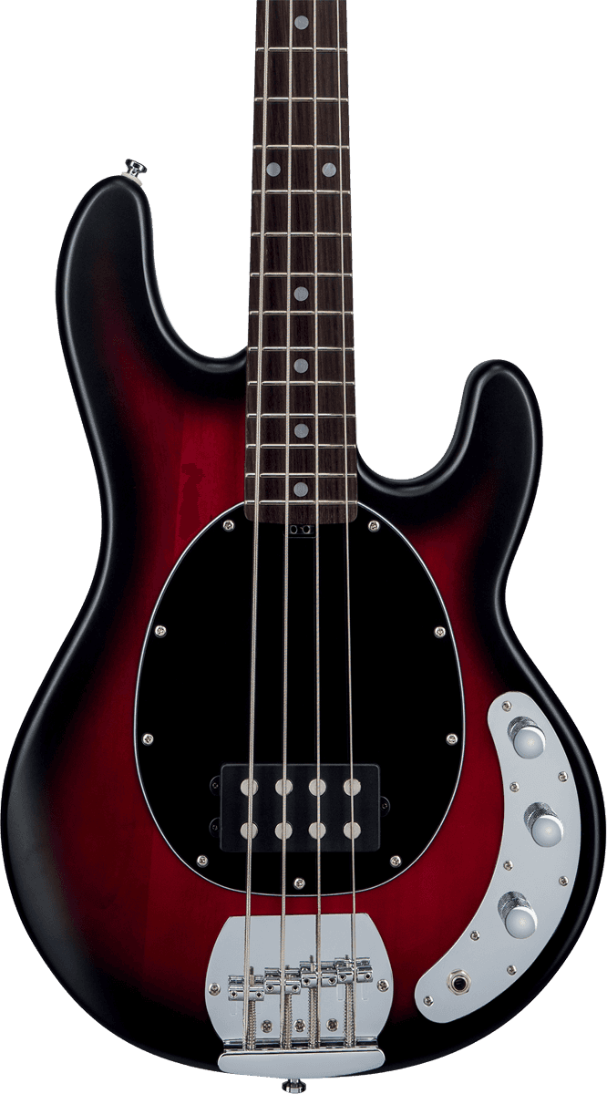 Sterling By Musicman Sub Ray4 (jat) - Ruby Red Burst Satin - Solid body electric bass - Variation 1