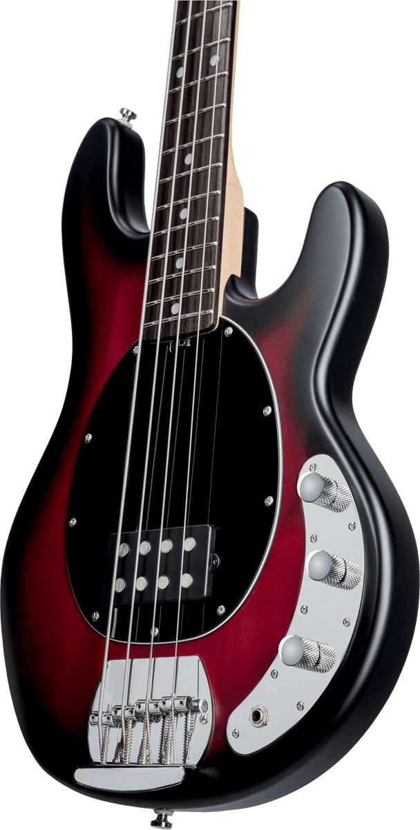 Sterling By Musicman Sub Ray4 (jat) - Ruby Red Burst Satin - Solid body electric bass - Variation 3