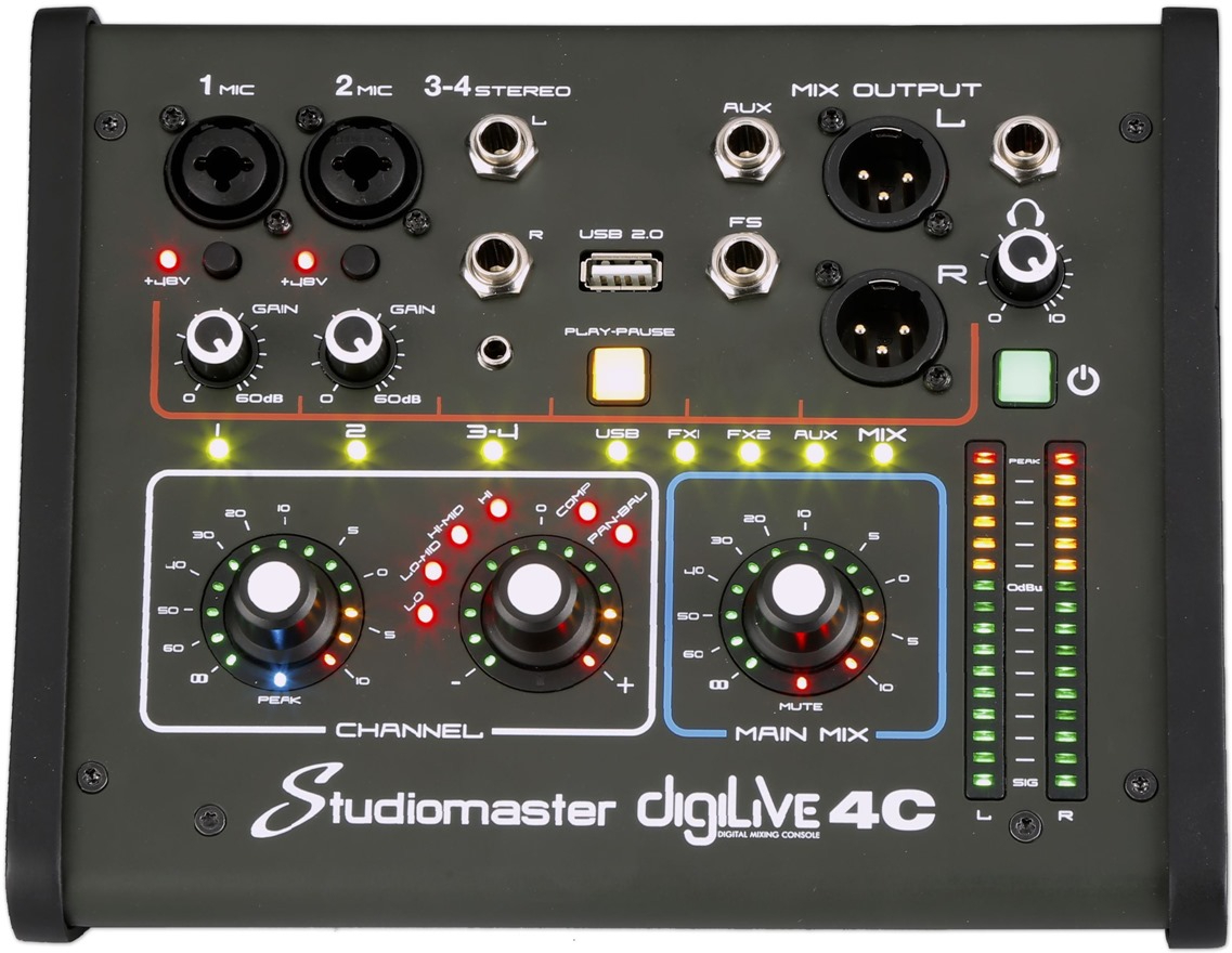 Studiomaster Digilive 4c - Digital mixing desk - Main picture