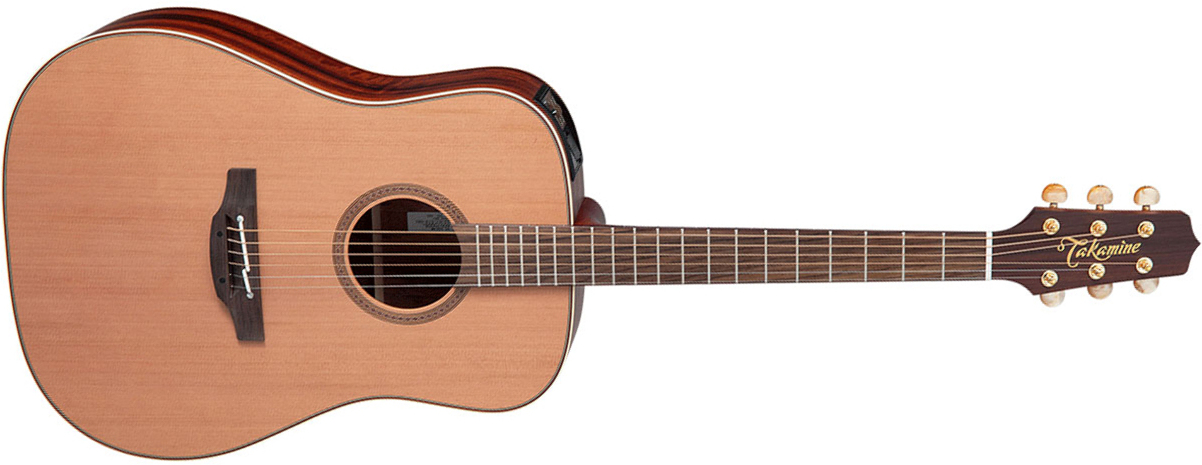 Takamine Fn15 Ar Ltd Dreadnought Cedre Palissandre Rw - Natural Satin - Electro acoustic guitar - Main picture