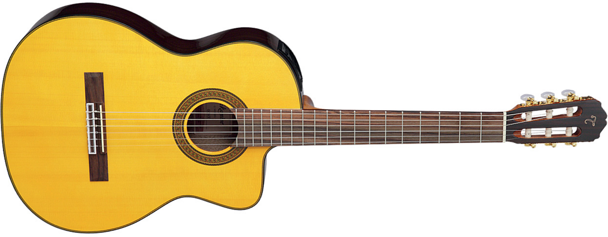 Takamine Gc5ce-nat G-classical Cw Epicea Palissandre Tp4t - Naturel - Acoustic guitar & electro - Main picture