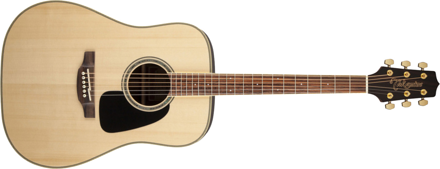 Takamine Gd51-nat Dreadnought Epicea Palissandre - Gloss Natural - Acoustic guitar & electro - Main picture