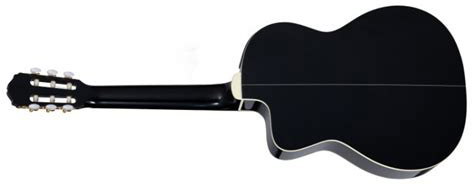 Takamine Gc6ce Blk 4/4 Cw Epicea Noyer Lau - Black - Classical guitar 4/4 size - Variation 1